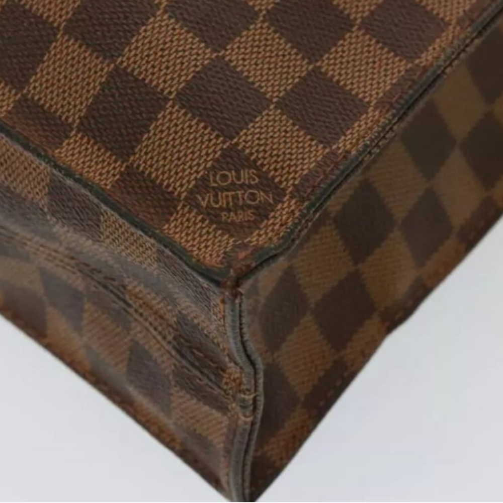LOUIS VUITTON Damier Ebene Sac Plat Hand Bag LV Auth. 78325 - Picture 7 of 13
